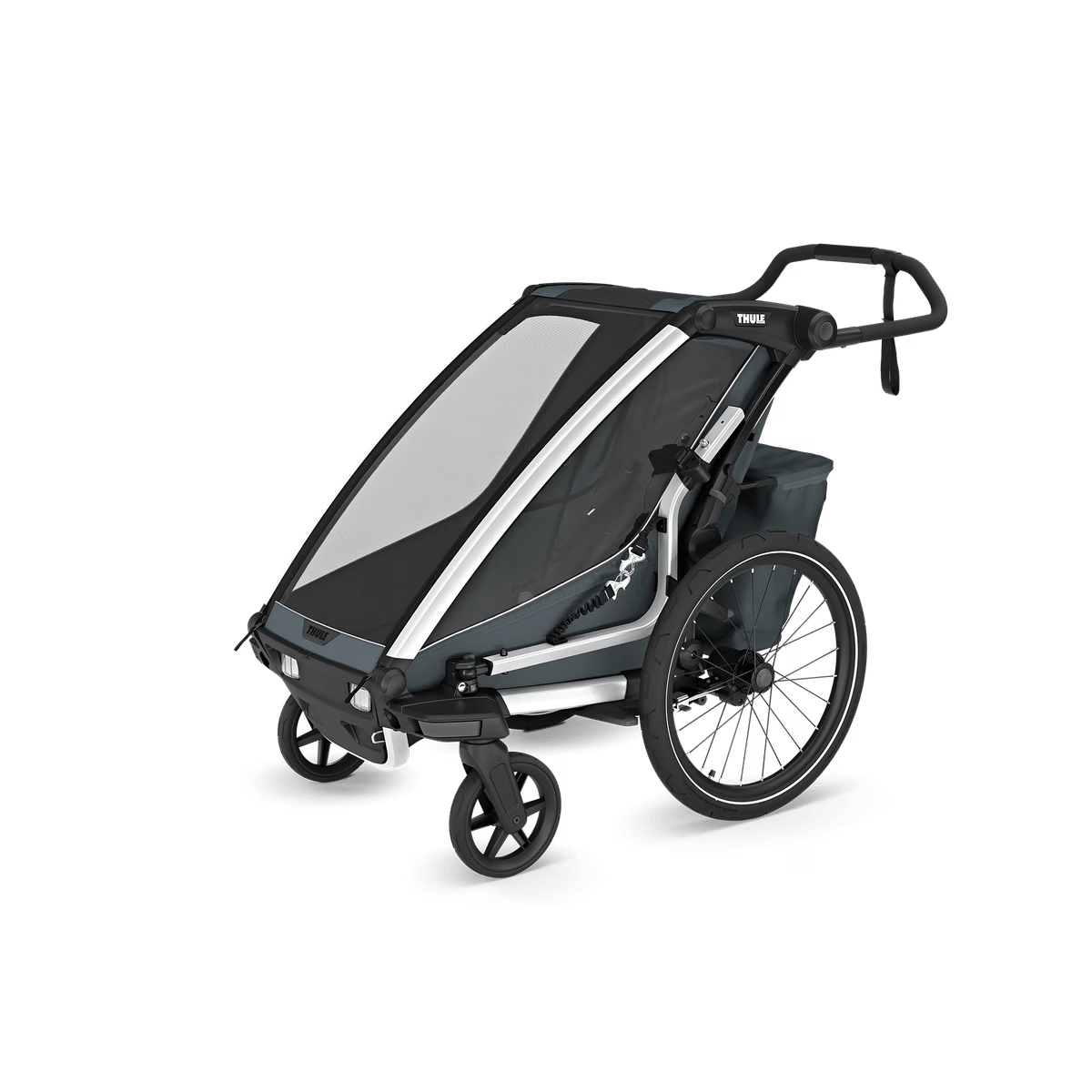 Thule Chariot Cross 2 Bike Trailer (Single) - Dark Slate