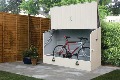 Trimetals Protect-a-Cycle™ with Ramp – High Security Metal Bike Store for 3 Bikes (SBD Approved)