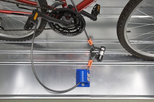 Trimetals Protect-a-Cycle™ with Ramp – High Security Metal Bike Store for 3 Bikes (SBD Approved)
