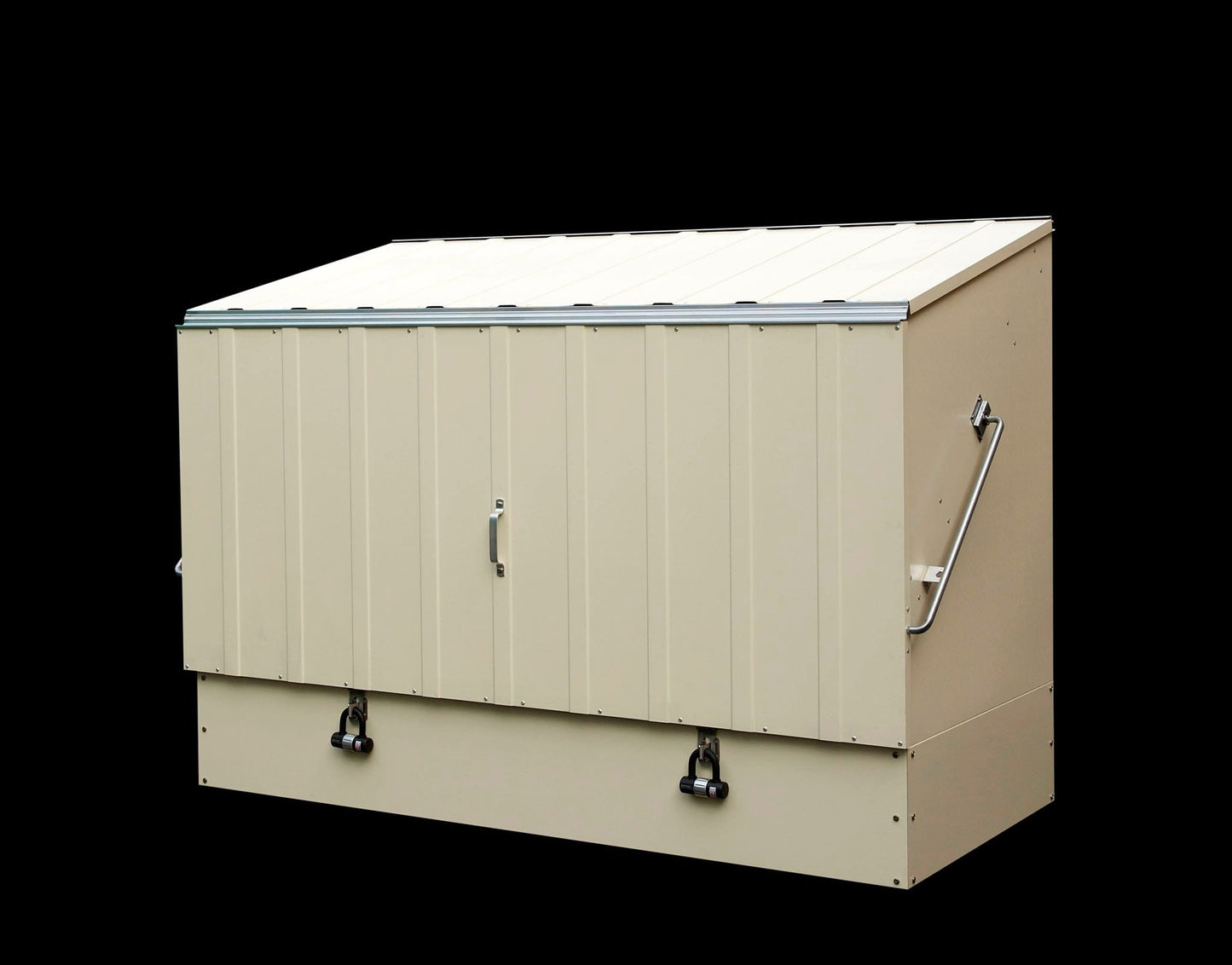 Trimetals Protect-a-Cycle™ with Ramp – High Security Metal Bike Store for 3 Bikes (SBD Approved)